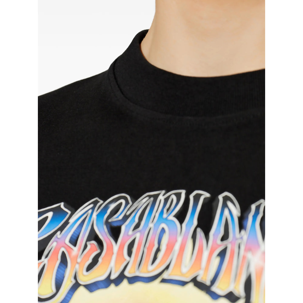 Casablanca Black T-Shirts & Vests - T-Shirts Men