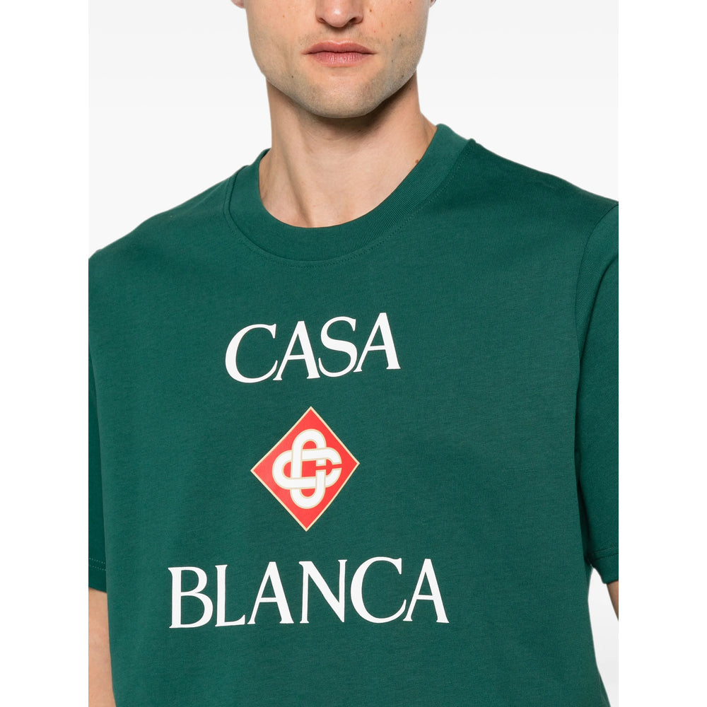 Casablanca Green T-Shirts & Vests - T-Shirts Men