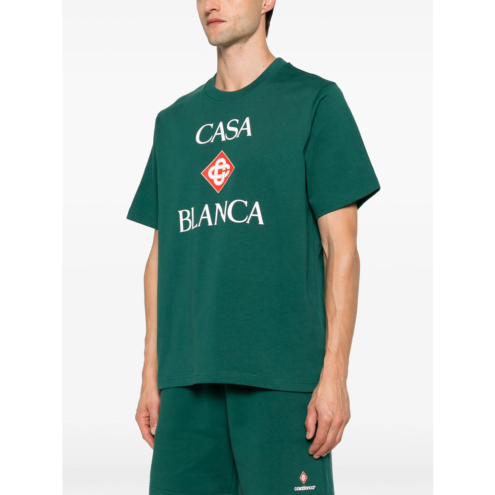 Casablanca Green T-Shirts & Vests - T-Shirts Men