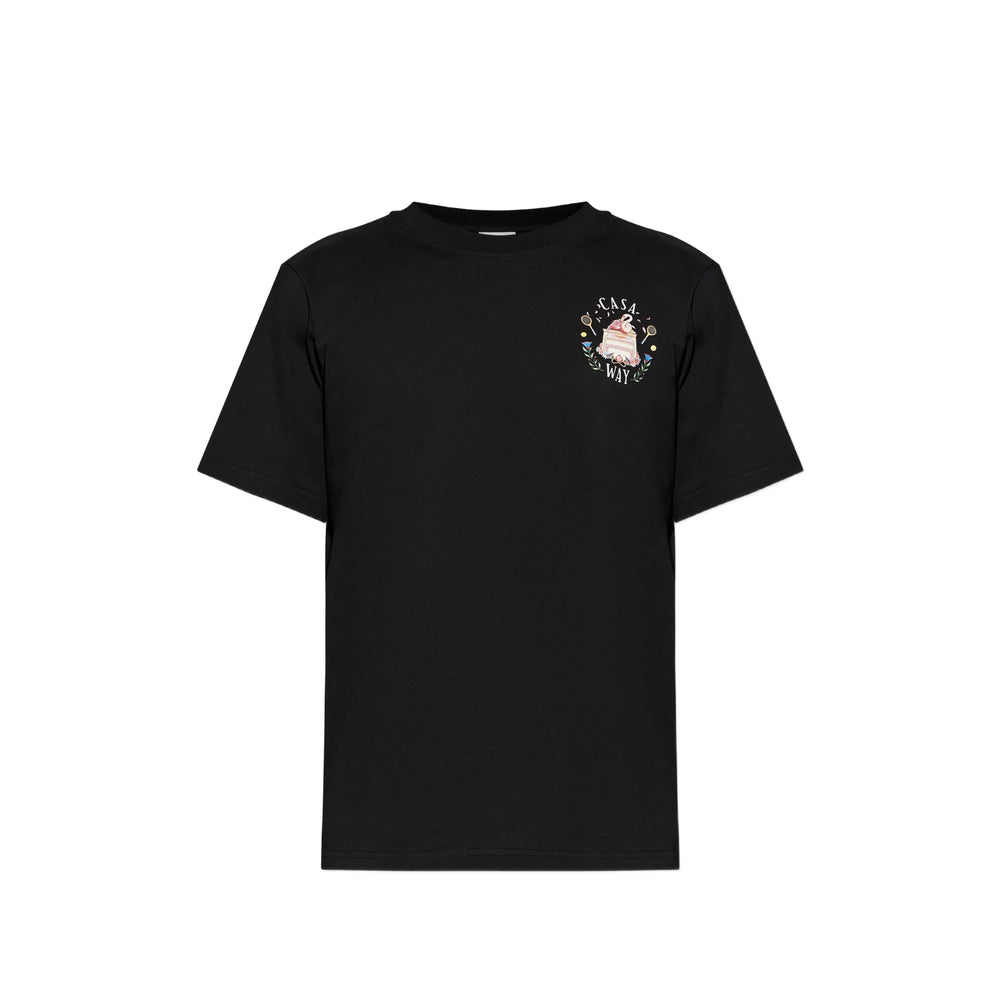 Casablanca Black T-Shirts & Vests - T-Shirts Men