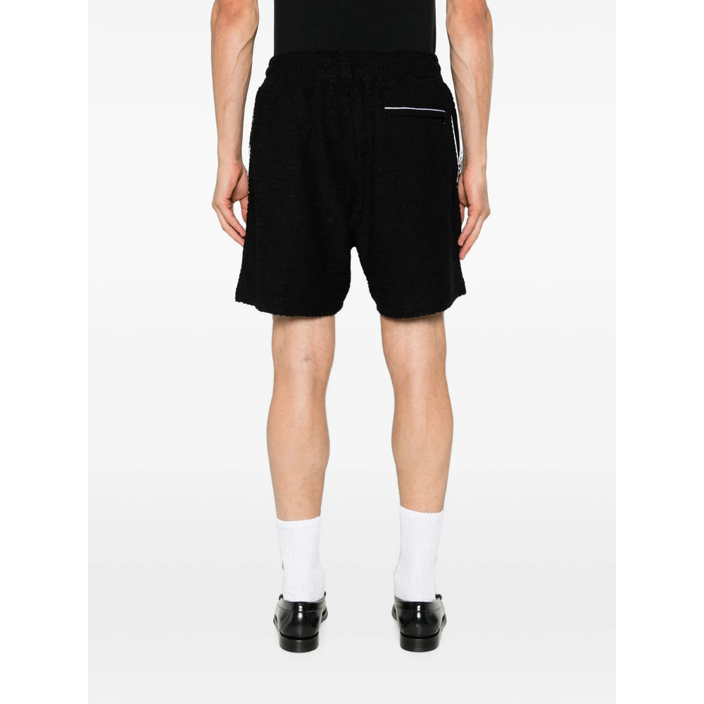 Casablanca Black Shorts - Track & Running Shorts Men
