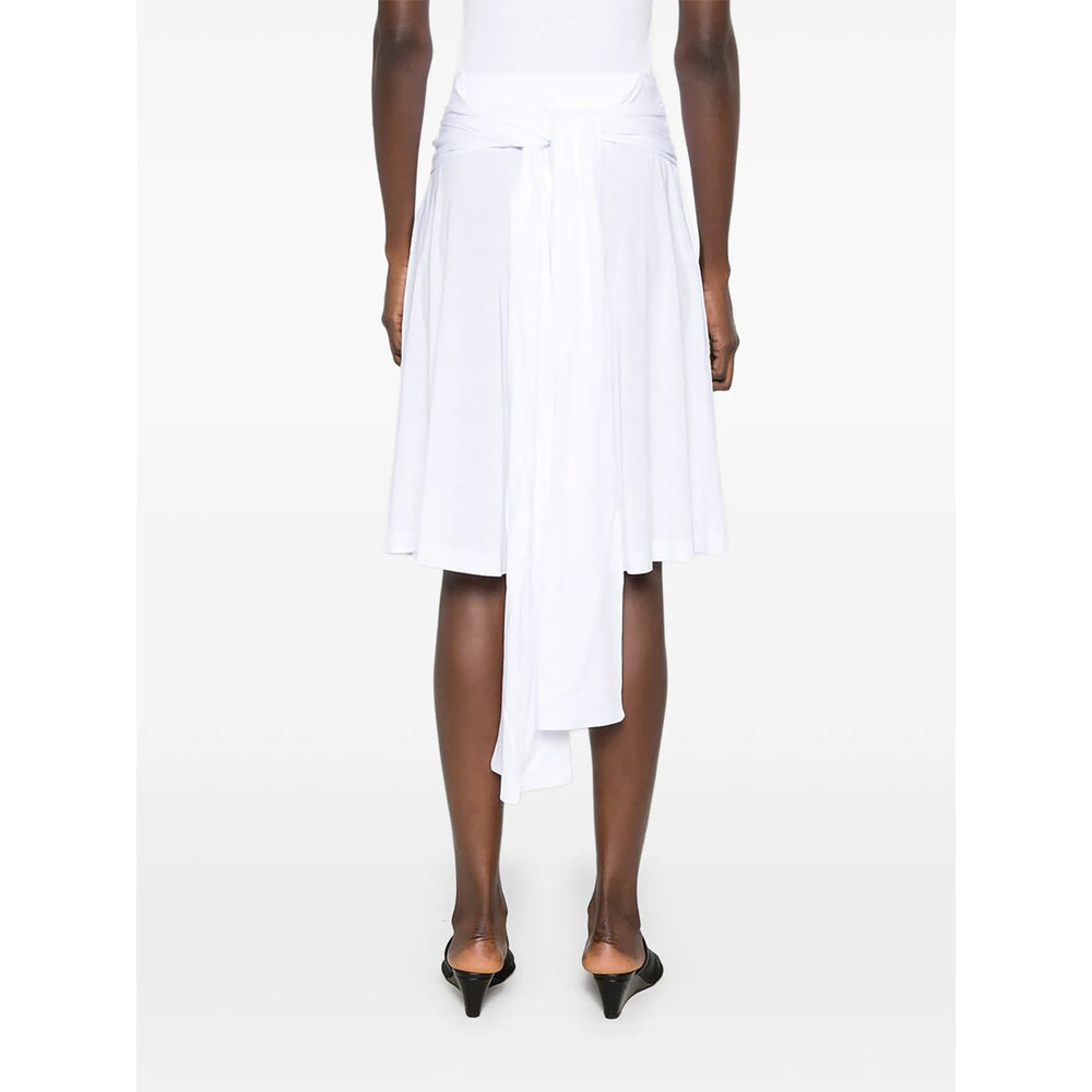 Toteme White Shorts - Knee-Length Shorts Women