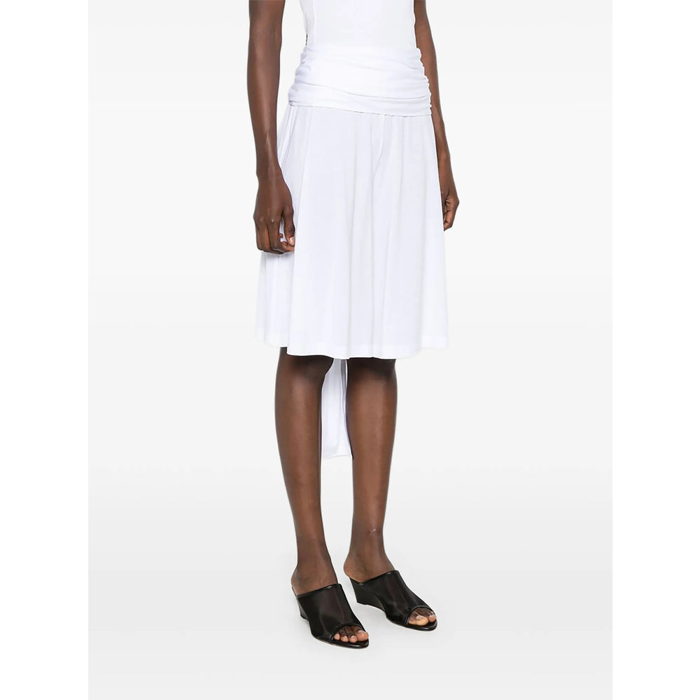 Toteme White Shorts - Knee-Length Shorts Women