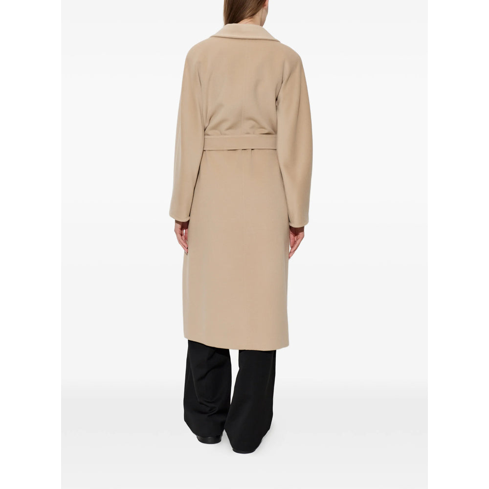 Max Mara Neutrals Coats - Double Breasted & Peacoats Women