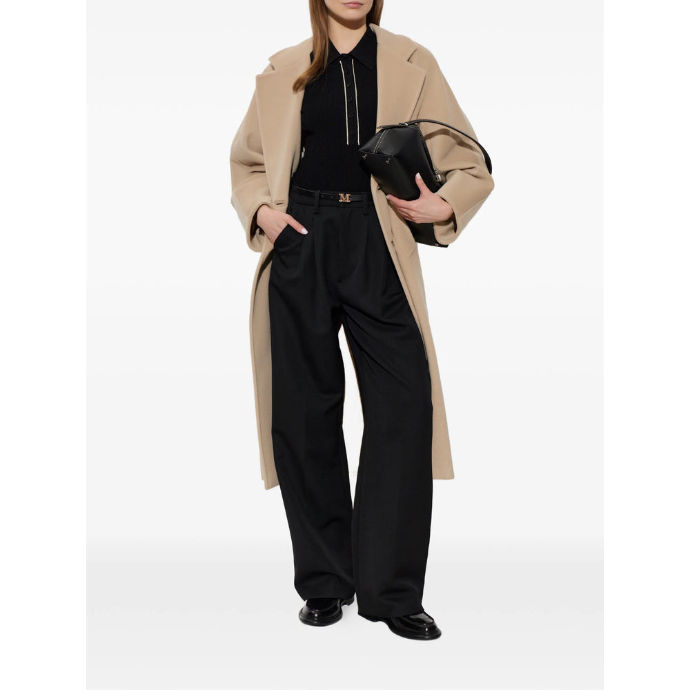 Max Mara Neutrals Coats - Double Breasted & Peacoats Women