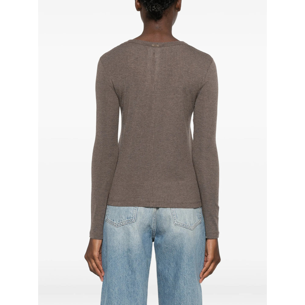 Max Mara Brown Tops - T-Shirts & Jerseys Women