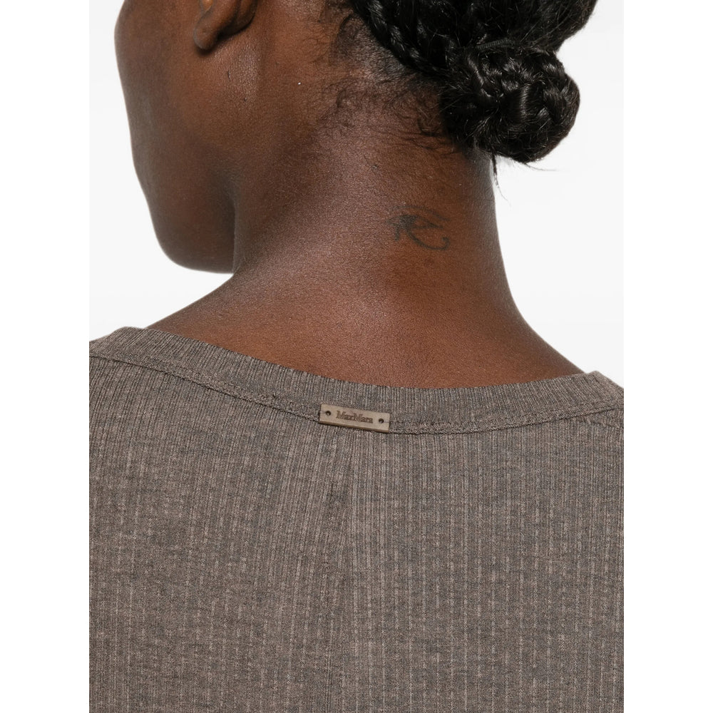 Max Mara Brown Tops - T-Shirts & Jerseys Women