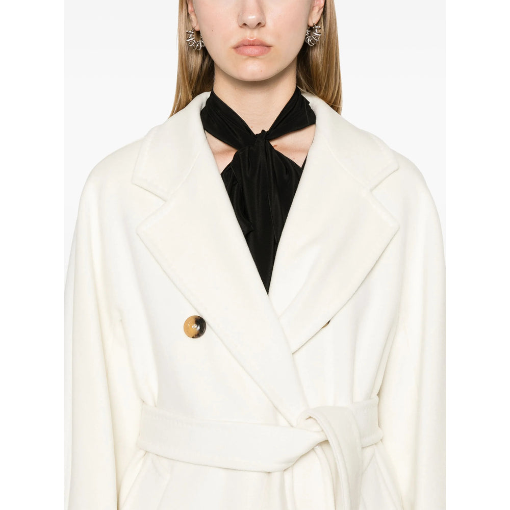 Max Mara White Coats - Double Breasted & Peacoats Women