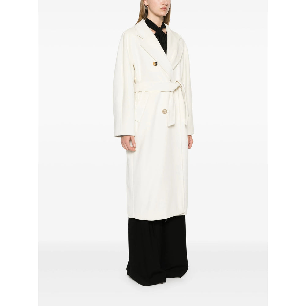Max Mara White Coats - Double Breasted & Peacoats Women