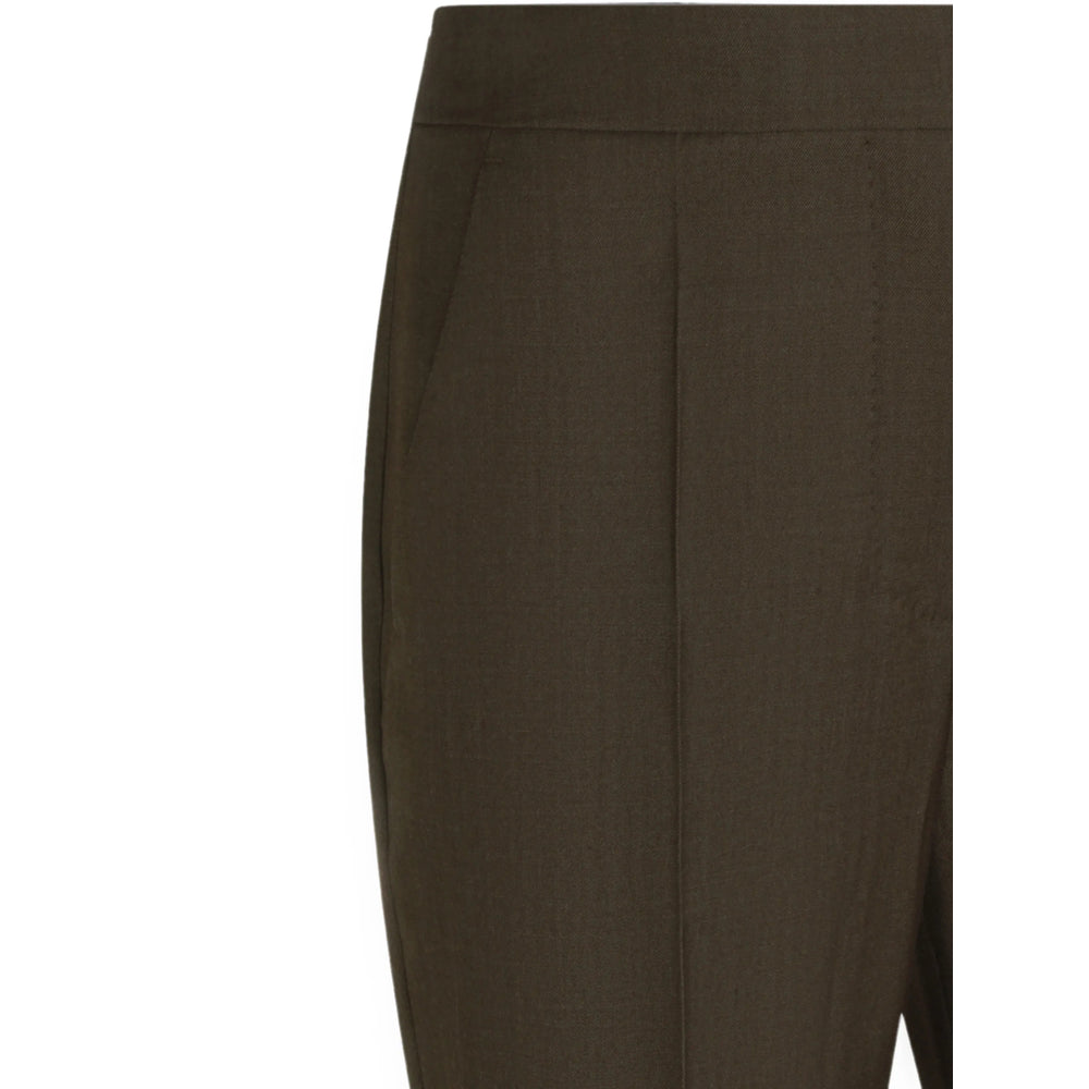 Max Mara Brown Trousers - Tailored Trousers Women