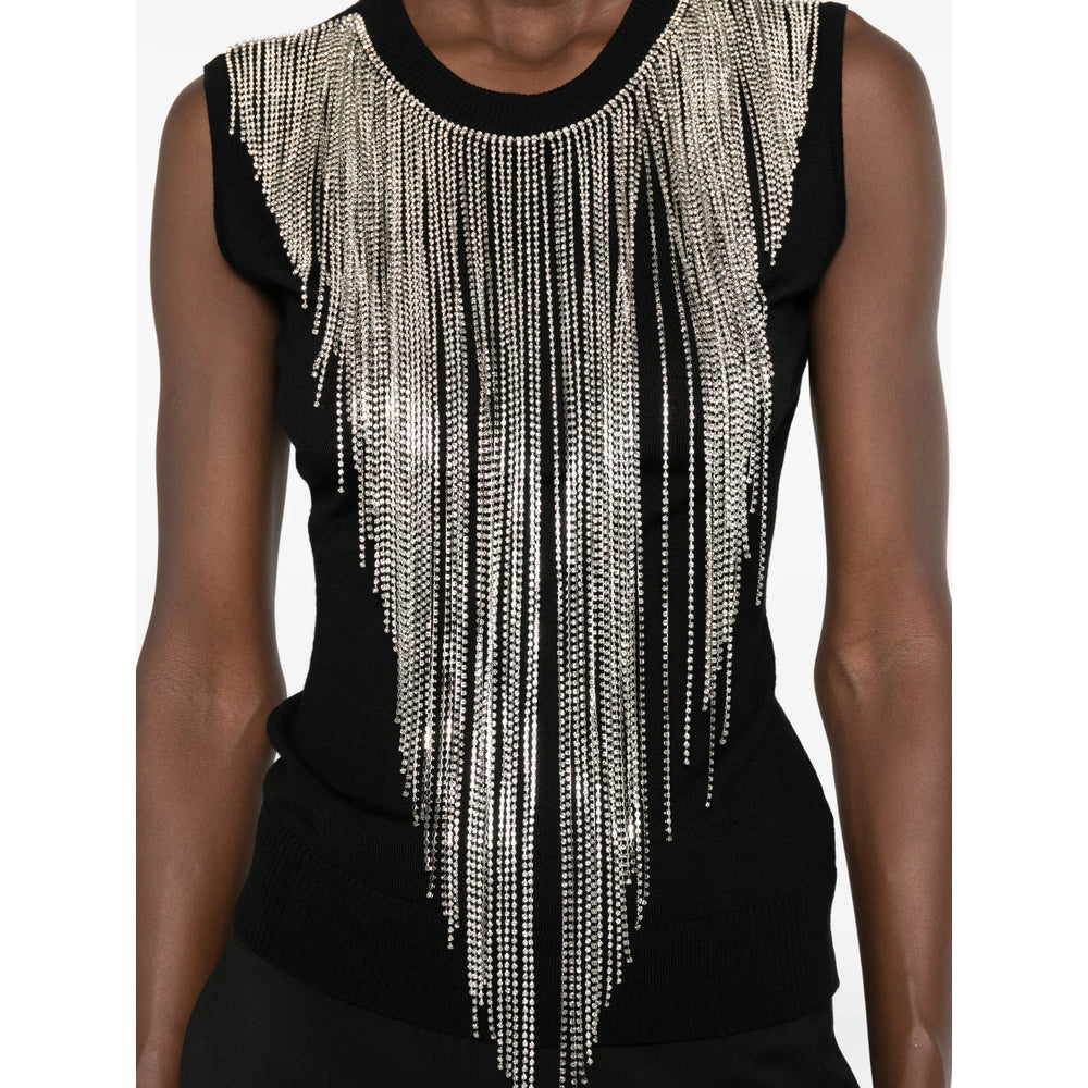 Sportmax Black Tops - Vests & Tank Tops Women