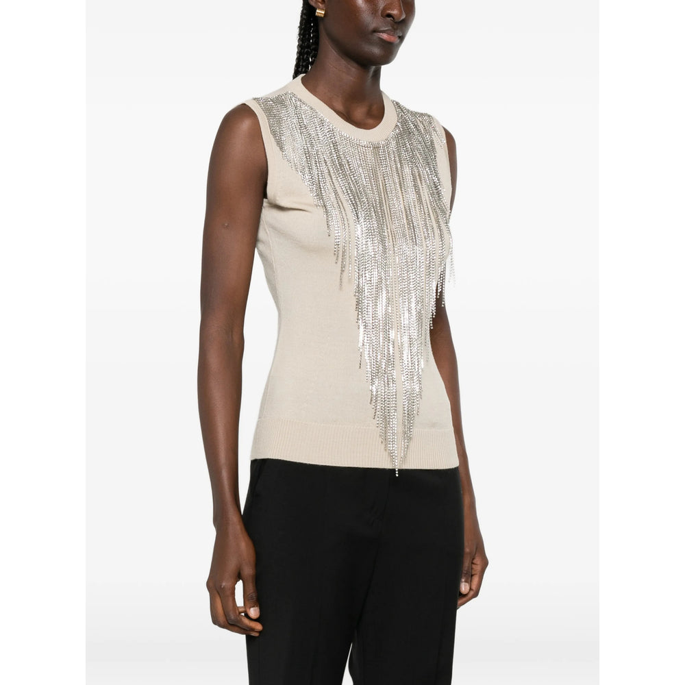Sportmax Neutrals Tops - Vests & Tank Tops Women