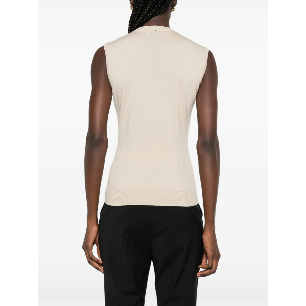 Sportmax Neutrals Tops - Vests & Tank Tops Women