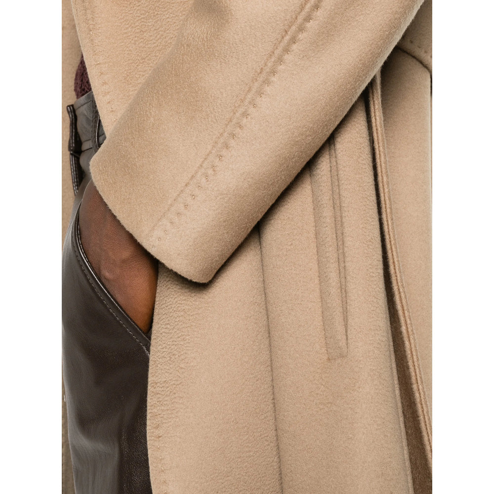 Max Mara Studio Neutrals Coats - Single Breasted Coats Women