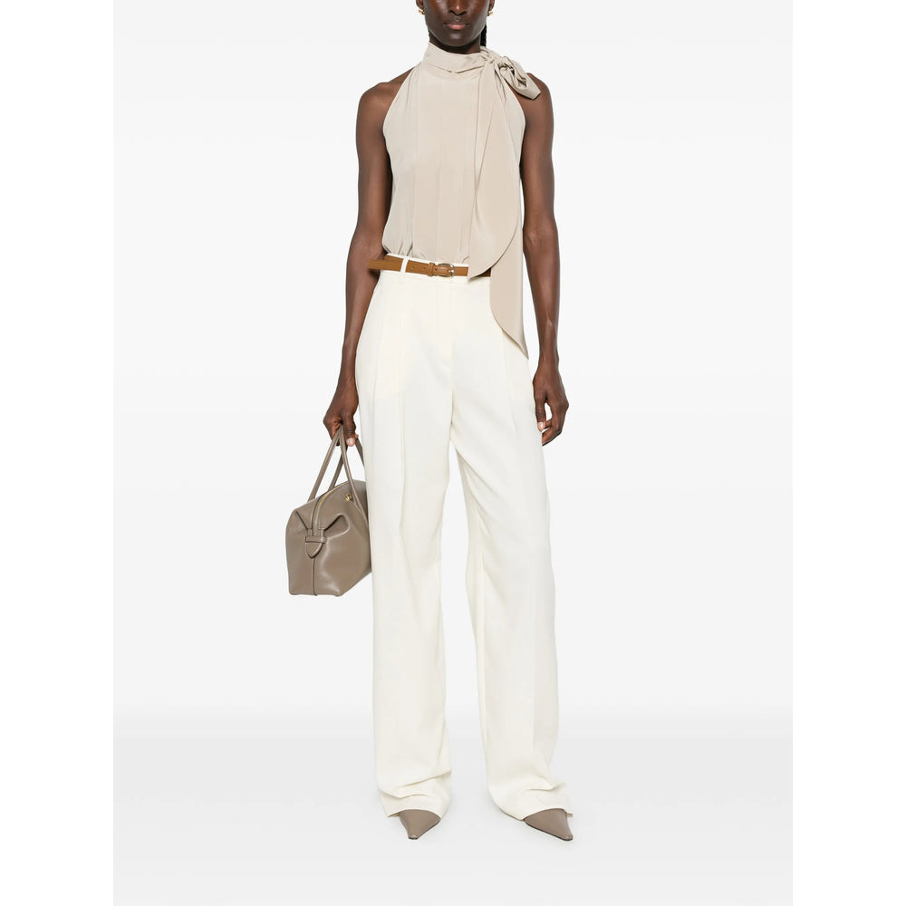 Max Mara Studio Neutrals Trousers - Tailored Trousers Women
