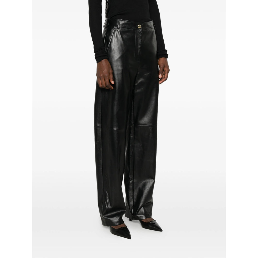 Max Mara Studio Black Trousers - Straight Trousers Women