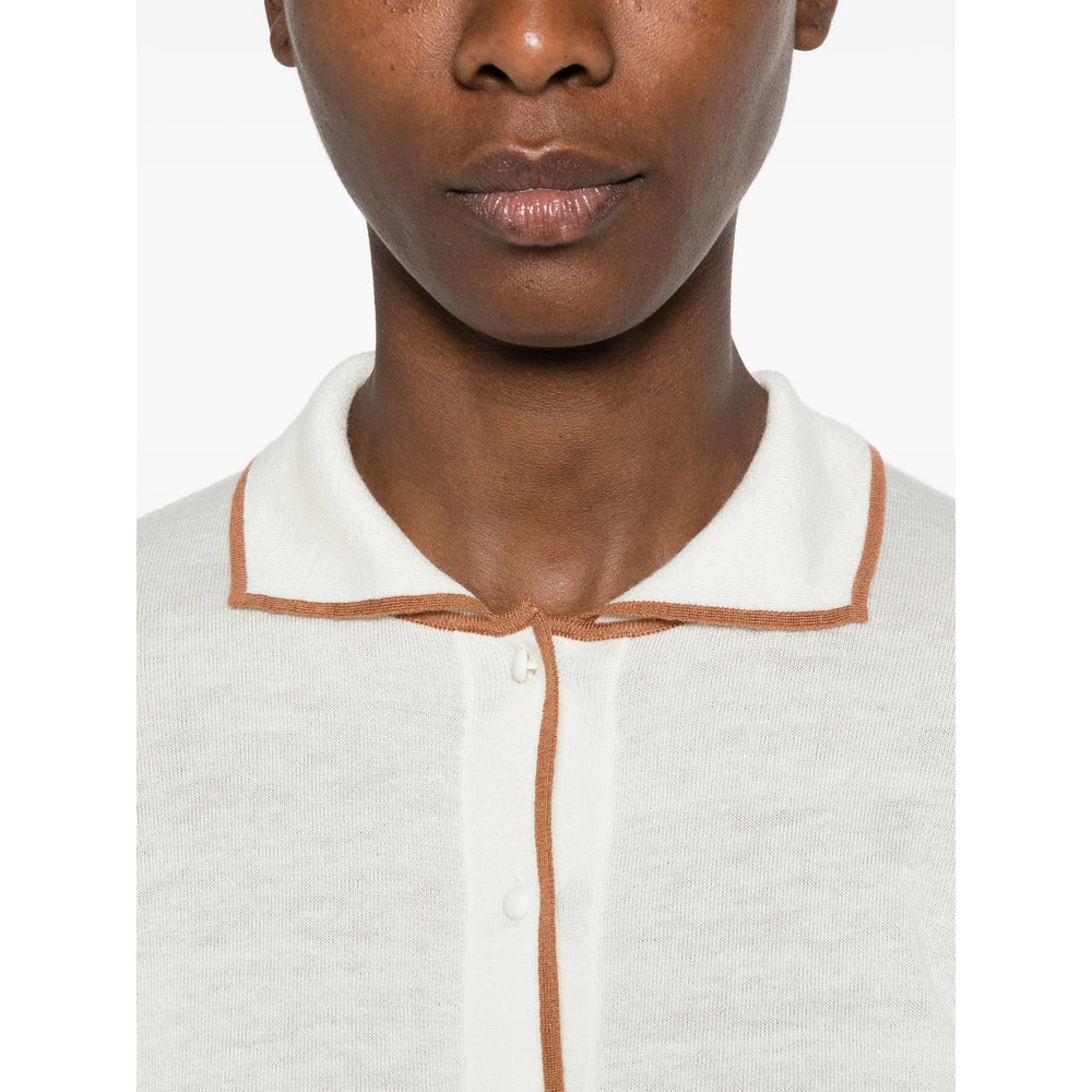 Max Mara Studio White Knitwear - Cardigans Women