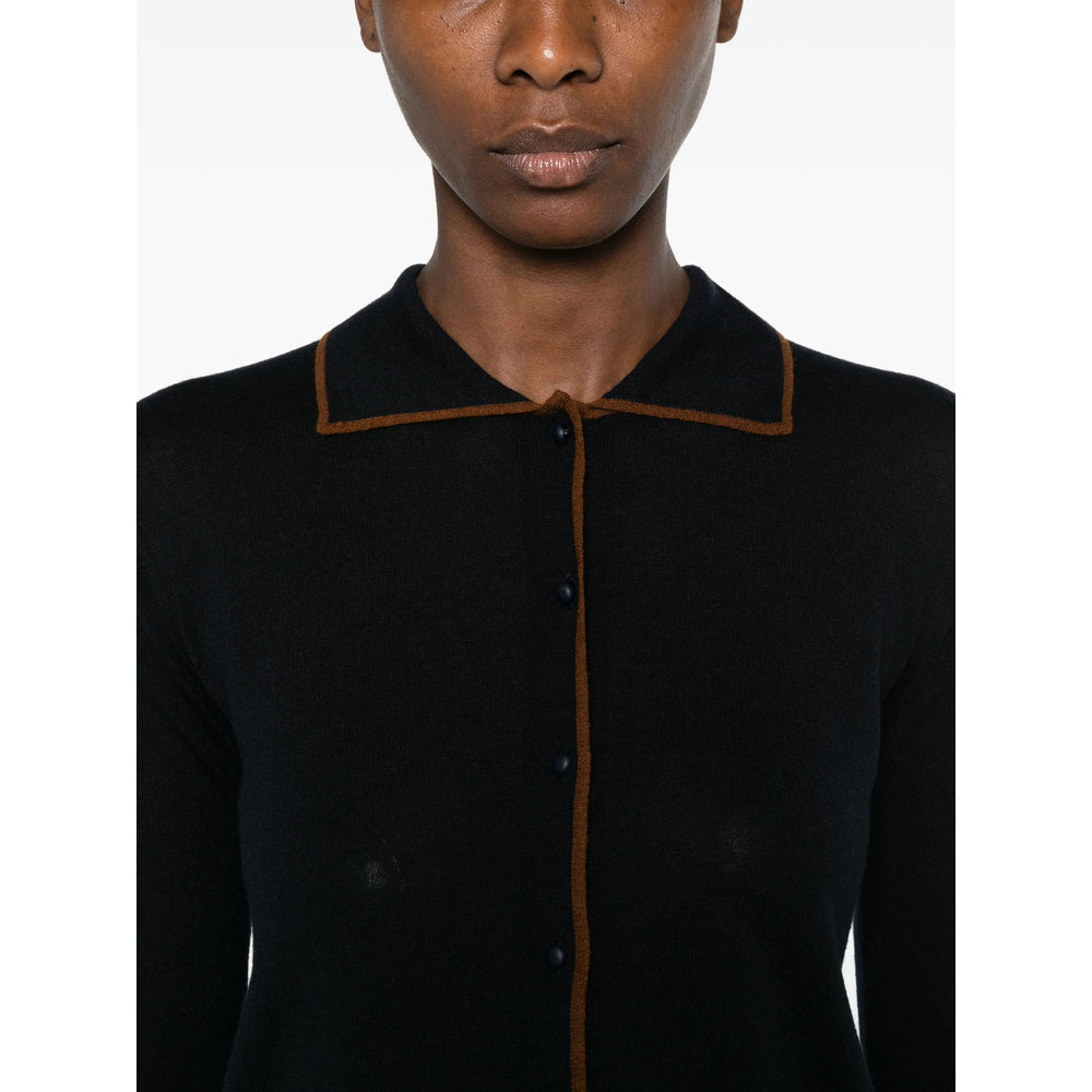 Max Mara Studio Black Tops - Cardigans Women