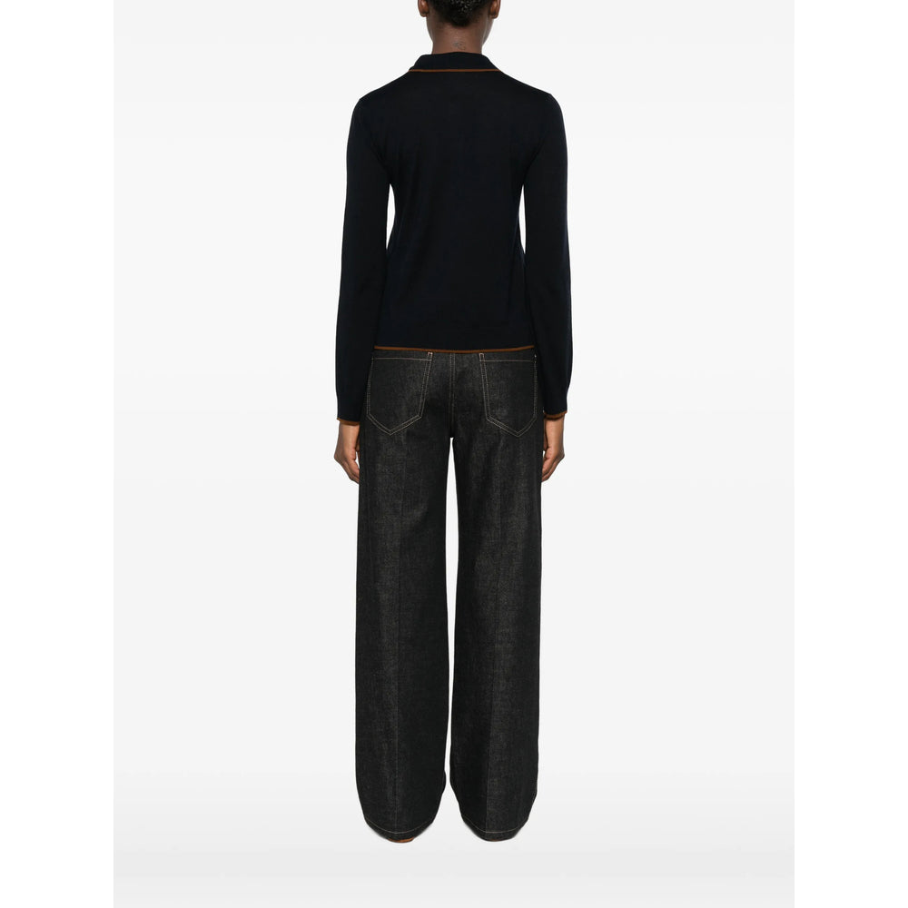 Max Mara Studio Black Tops - Cardigans Women