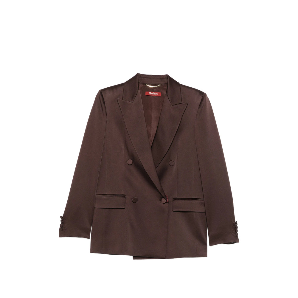 Max Mara Studio Brown Jackets - Blazers Women