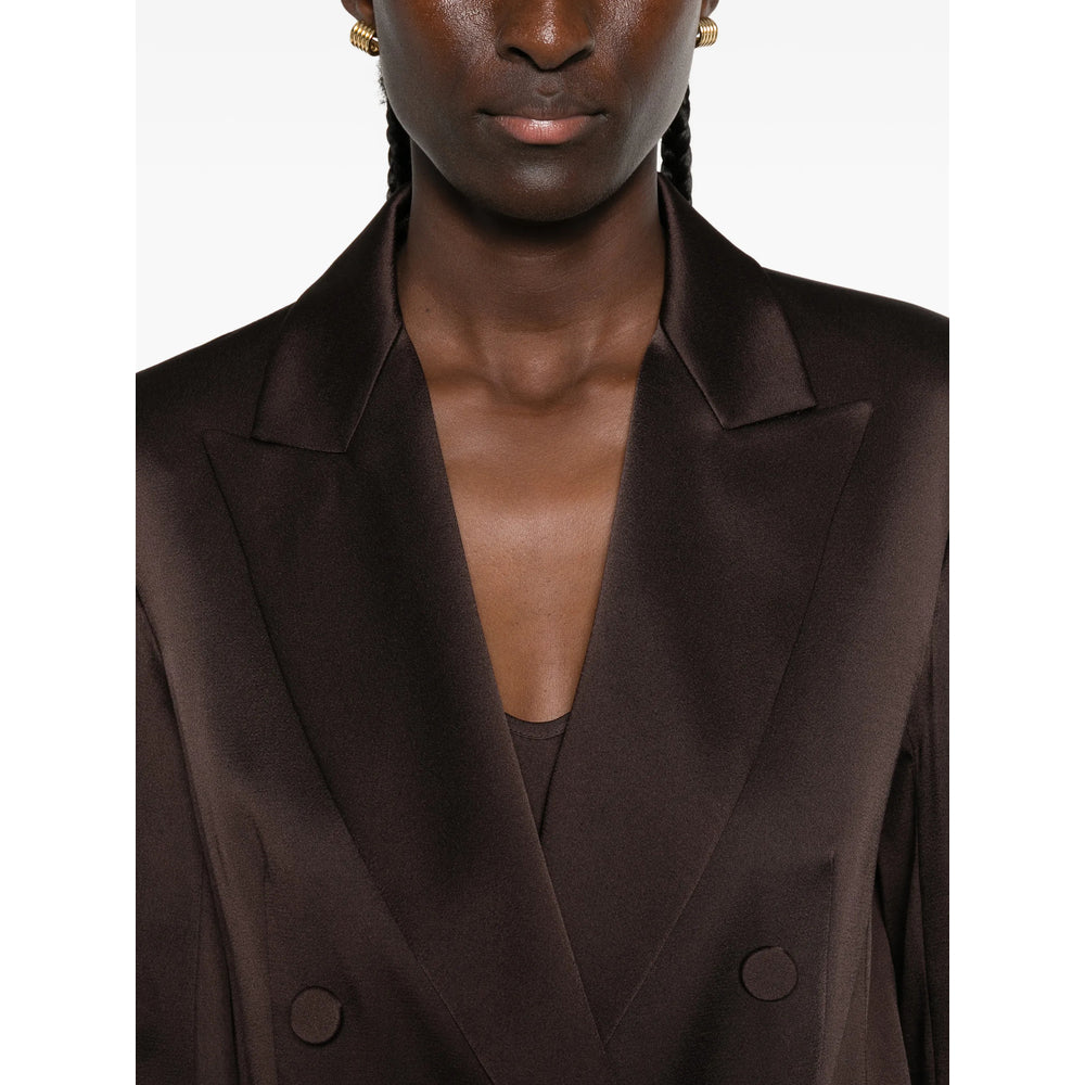 Max Mara Studio Brown Jackets - Blazers Women