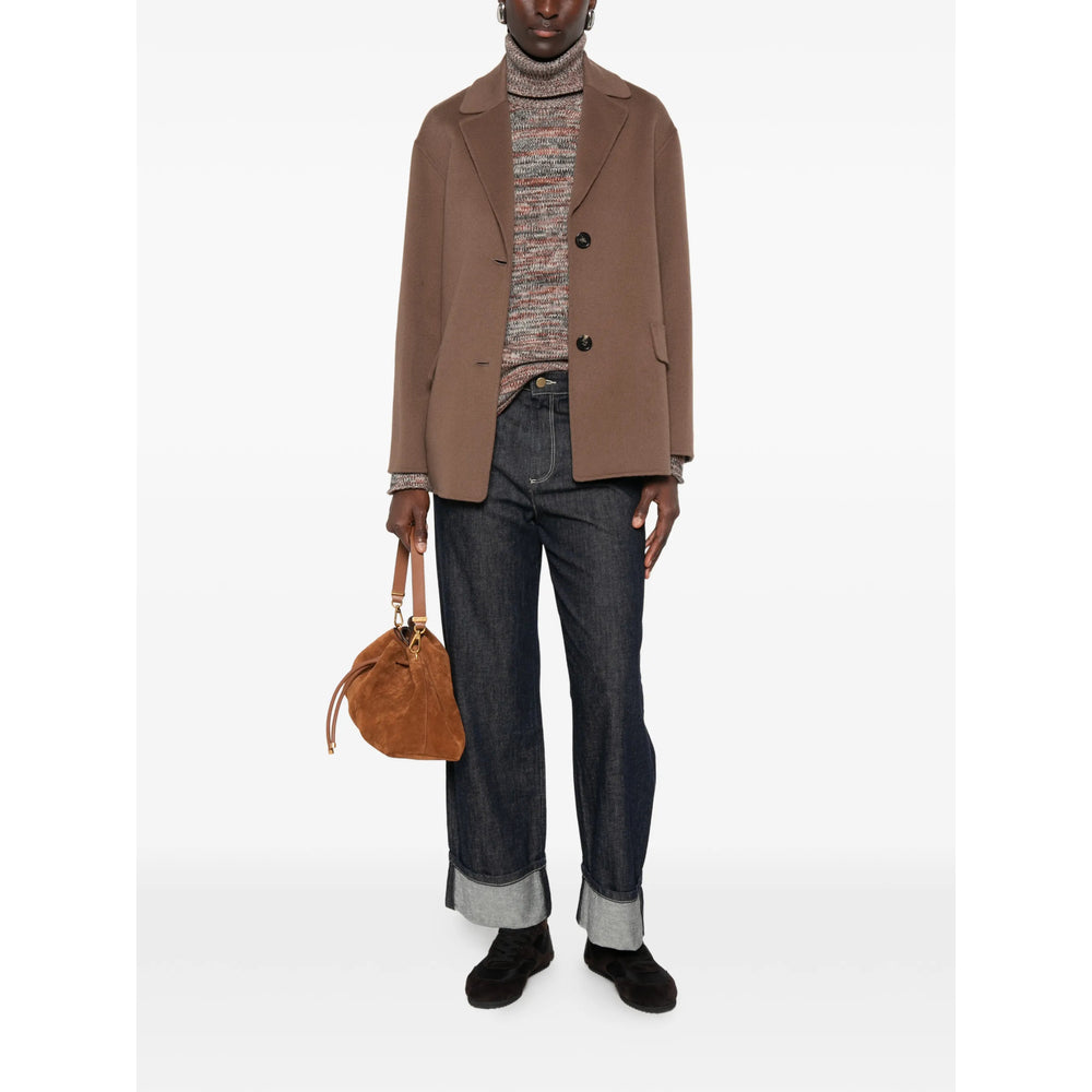 S Max Mara Brown Jackets - Oversized Jackets Women