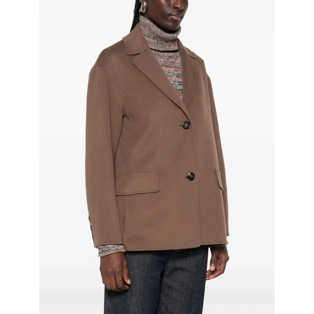 S Max Mara Brown Jackets - Oversized Jackets Women