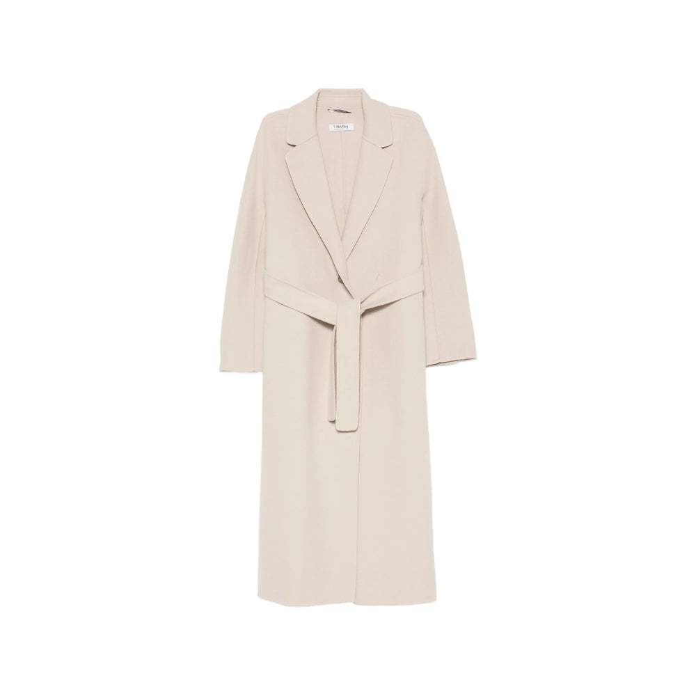 S Max Mara Neutrals Coats - Single Breasted Coats Women