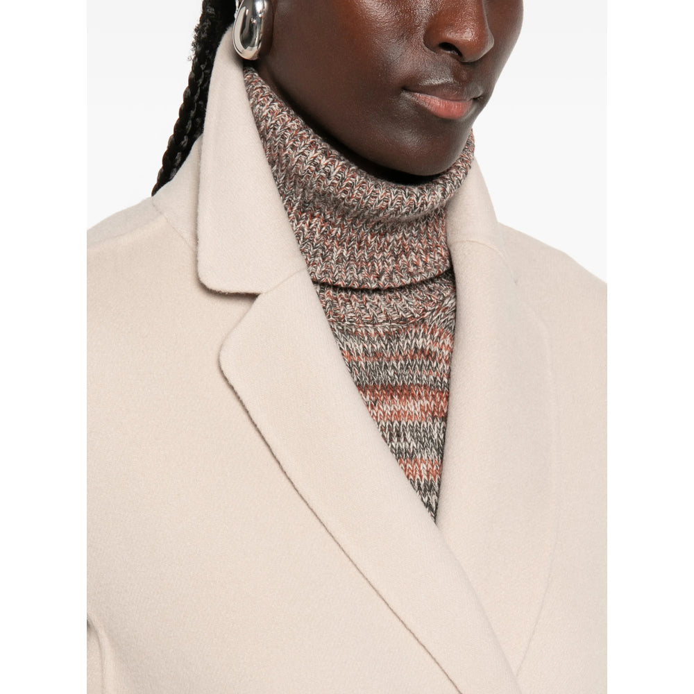 S Max Mara Neutrals Coats - Single Breasted Coats Women