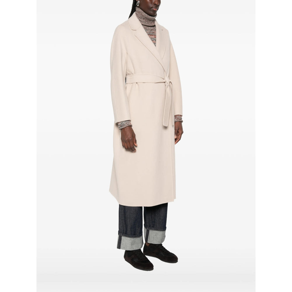 S Max Mara Neutrals Coats - Single Breasted Coats Women