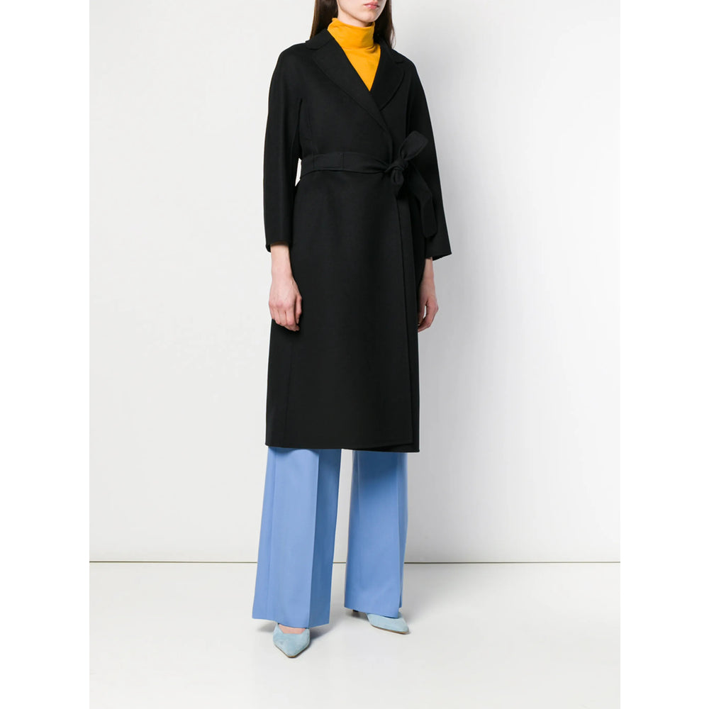S Max Mara Black Coats - Trench & Raincoats Women