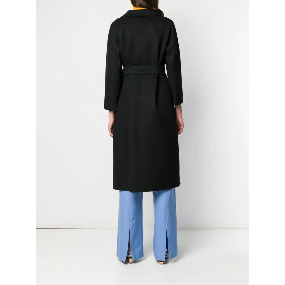 S Max Mara Black Coats - Trench & Raincoats Women