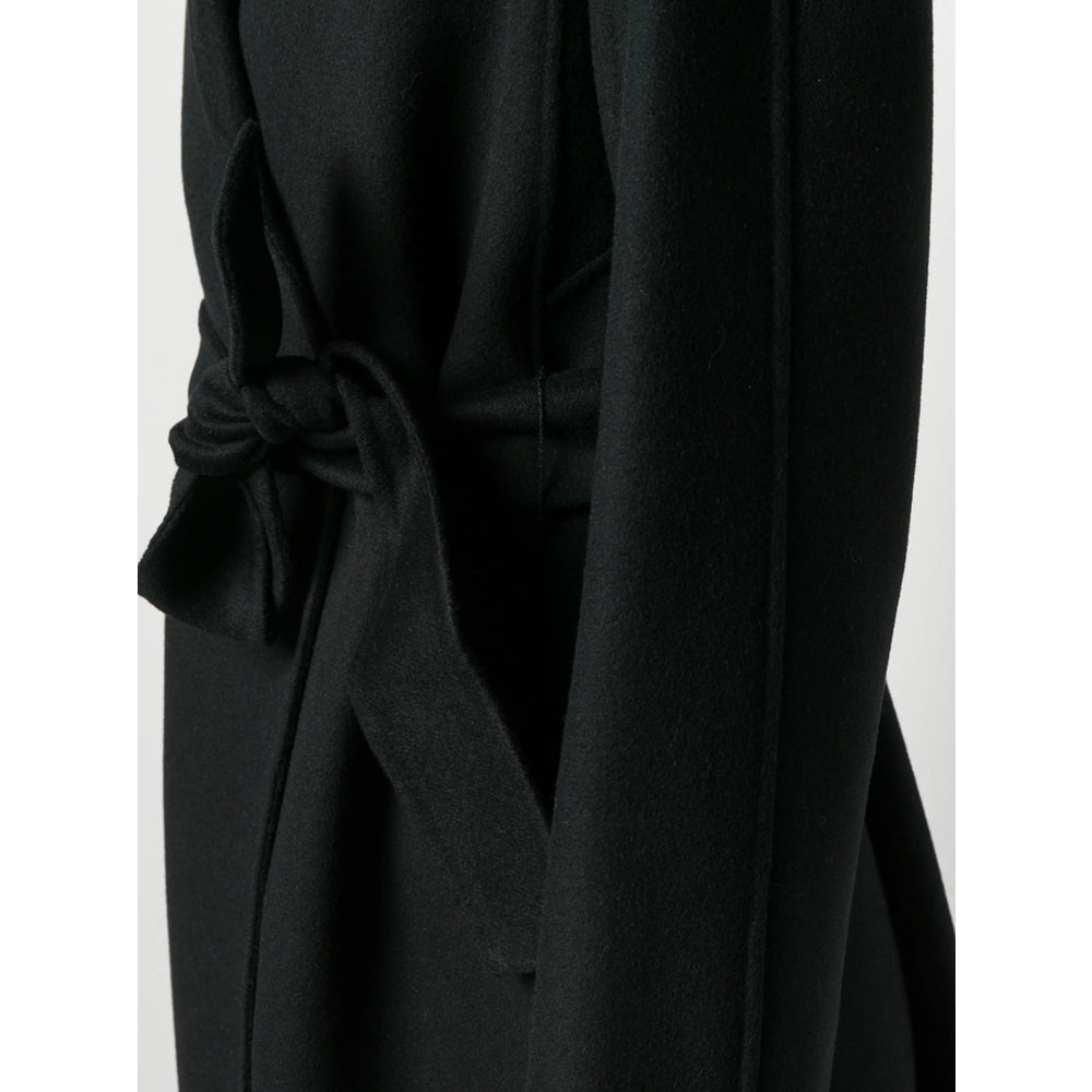 S Max Mara Black Coats - Trench & Raincoats Women