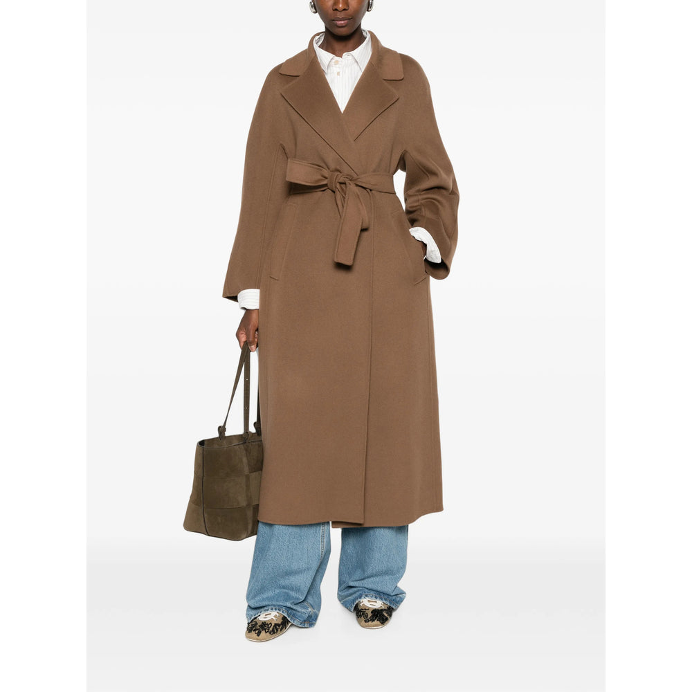S Max Mara Brown Coats - Single Breasted Coats Women
