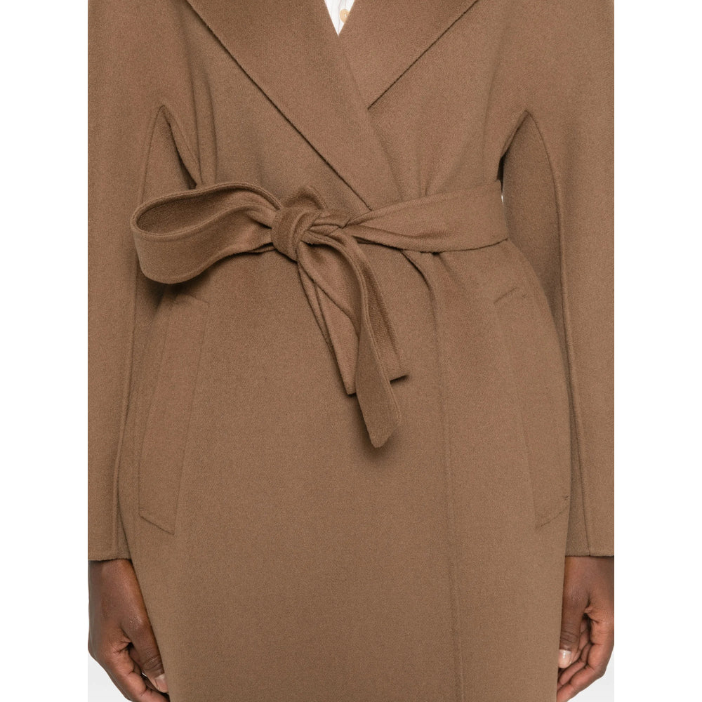 S Max Mara Brown Coats - Single Breasted Coats Women