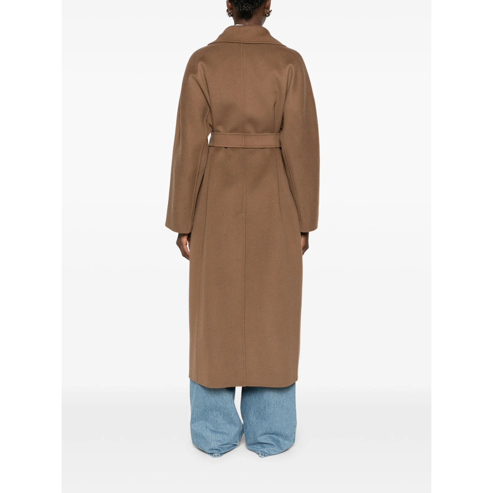 S Max Mara Brown Coats - Single Breasted Coats Women