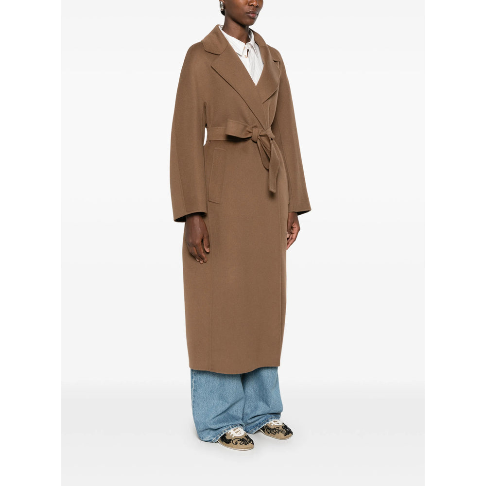 S Max Mara Brown Coats - Single Breasted Coats Women
