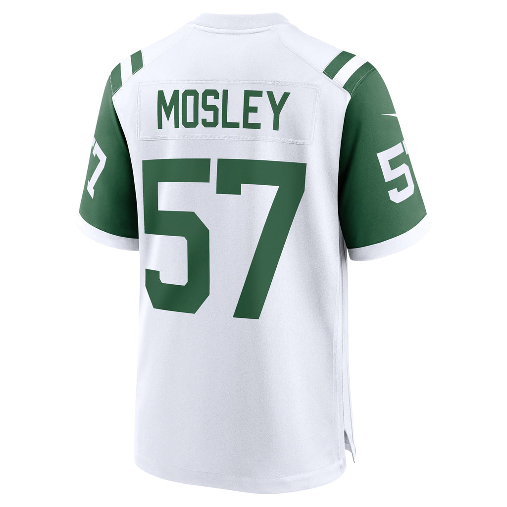 New York Jets C.J. Mosley White Classic Alternate Game Jersey
