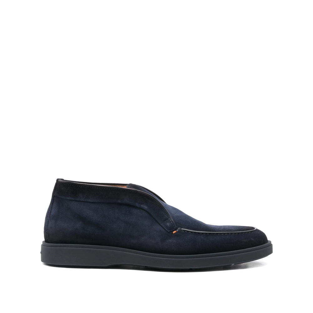 Santoni Blue Loafers Men