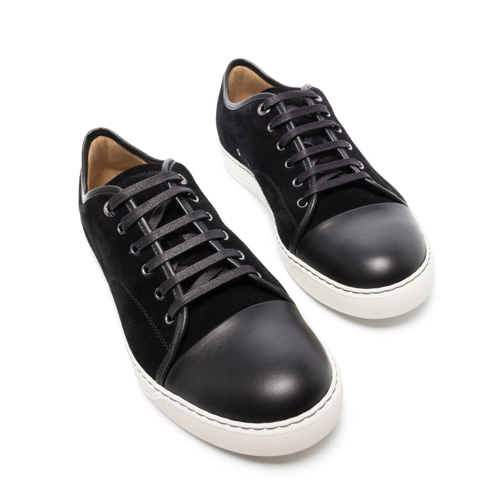 Lanvin Black Trainers - Low-Tops Men