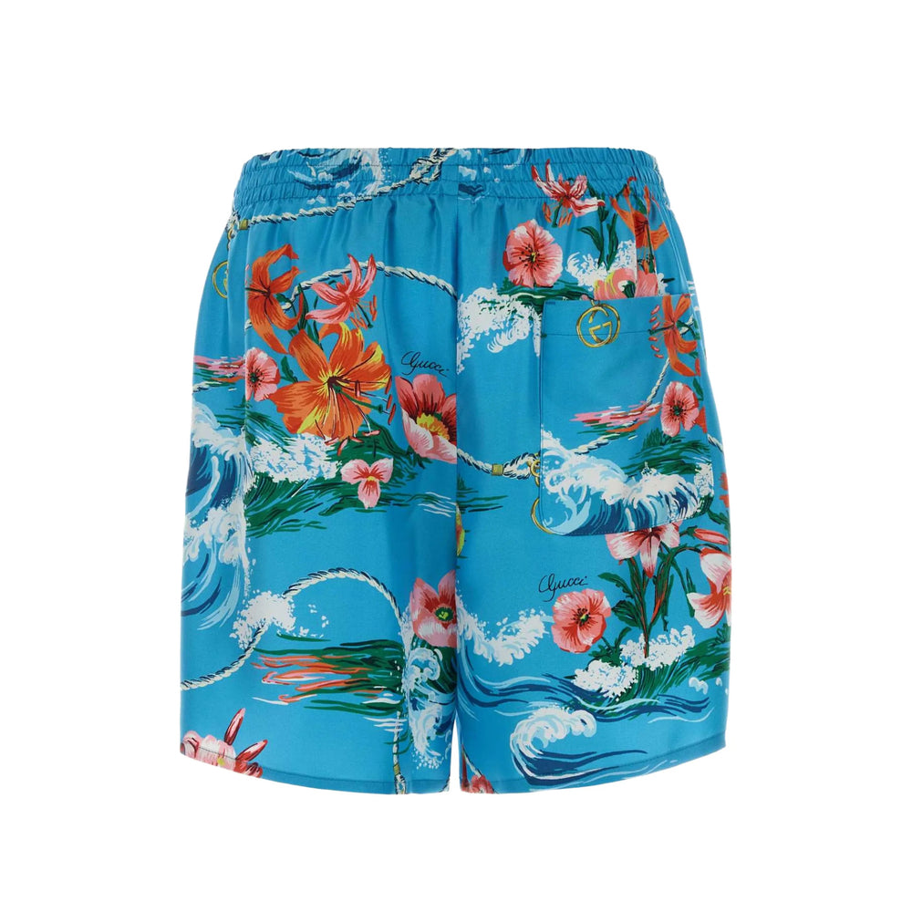 Gucci Blue Shorts - Bermuda Shorts Men