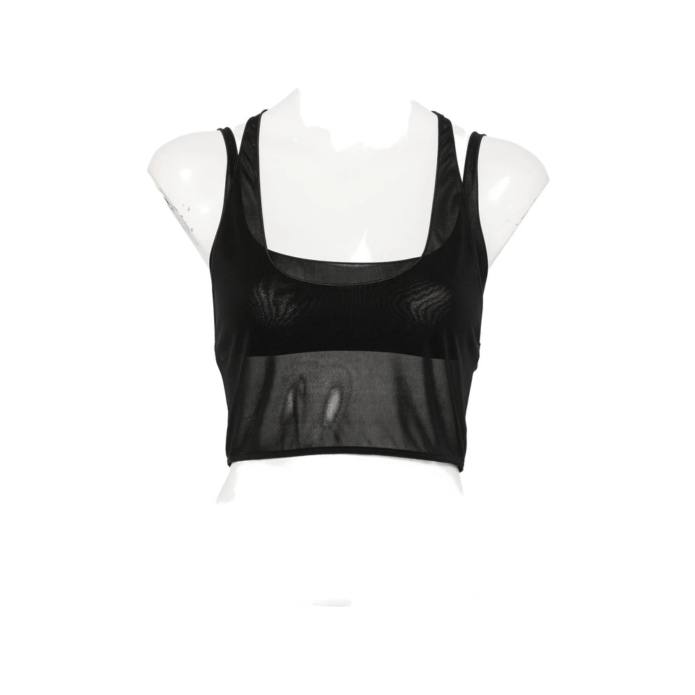 Gucci Black Tops - Vests & Tank Tops Women