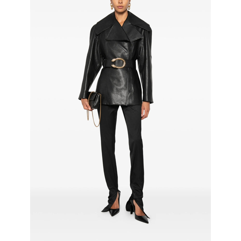 Gucci Black Jackets - Leather Jackets Women