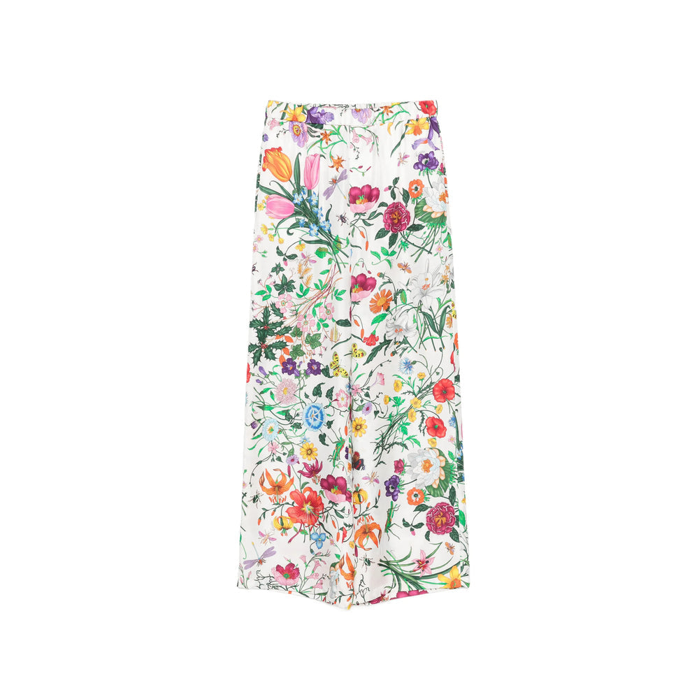 Gucci White Trousers - Palazzo Pants Women