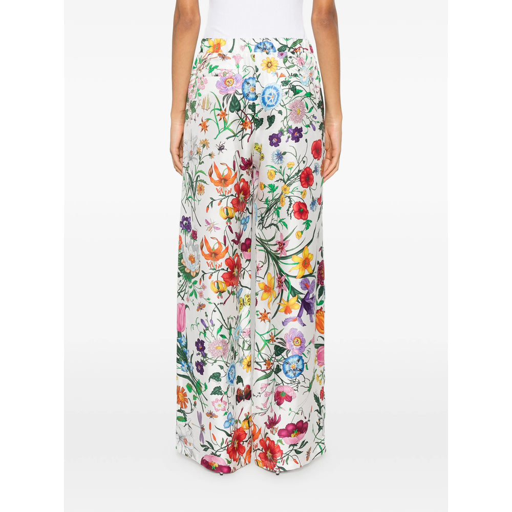 Gucci White Trousers - Palazzo Pants Women