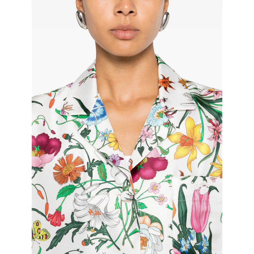 Gucci White Tops - Shirts Women