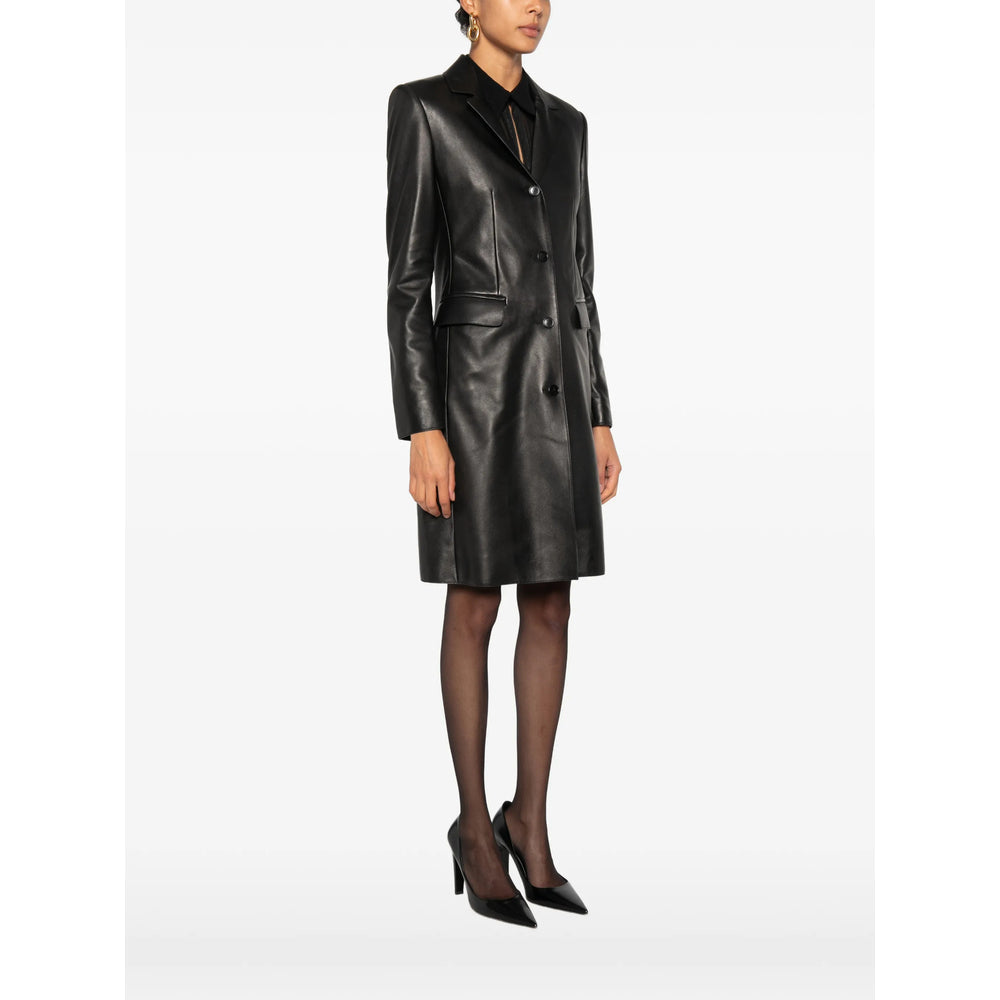 Gucci Black Coats - Single Breasted Coats Women