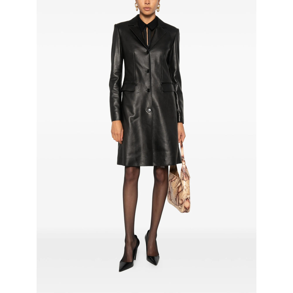 Gucci Black Coats - Single Breasted Coats Women