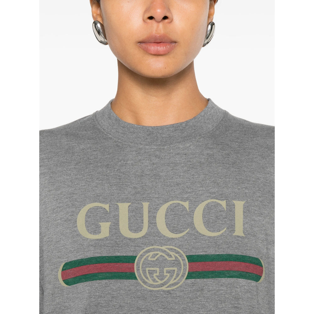 Gucci Grey Tops - T-Shirts & Jerseys Women