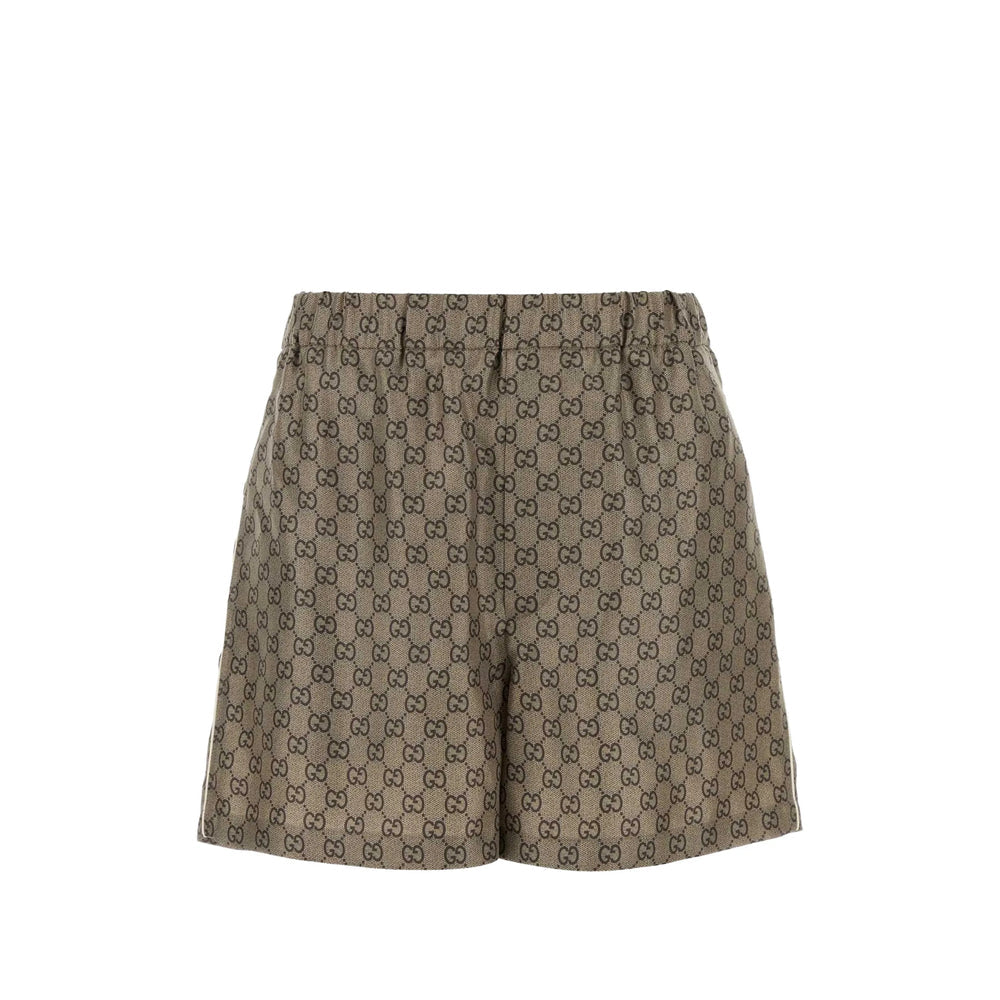 Gucci Brown Shorts - Mini Shorts Women